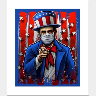 Abraham Lincoln Masked Posters and Art